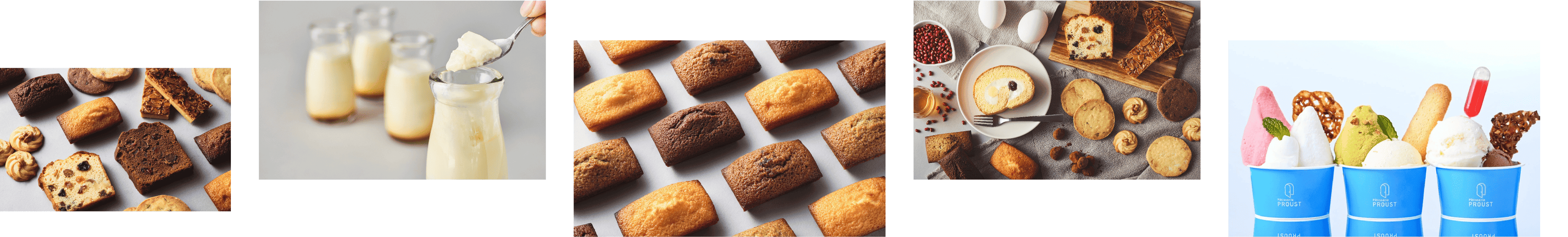 pâtisserie PROUSTのスイーツ